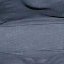 HERMES Fourre Tout MM Hand Bag Canvas Black Silver Auth 147142-10