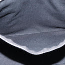 HERMES Fourre Tout MM Hand Bag Canvas Black Silver Auth 147142-21