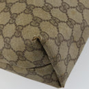 GUCCI GG Supreme Web Sherry Line Tote Bag PVC Beige Gold 002 58 6487 Auth 147143-17