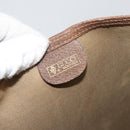 GUCCI GG Supreme Web Sherry Line Tote Bag PVC Beige Gold 002 58 6487 Auth 147143-19