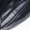 BALLY Chain Shoulder Bag Leather Black Auth 147146-12