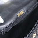 BALLY Chain Shoulder Bag Leather Black Auth 147146-22