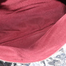 CHANEL Choco Bar Chain Tote Bag No5 Canvas Navy Silver CC Auth 147149-18