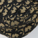 Christian Dior Trotter Canvas Shoulder Bag Navy Auth 147153-10