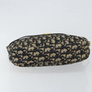 Christian Dior Trotter Canvas Shoulder Bag Navy Auth 147153-9