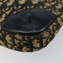 Christian Dior Trotter Canvas Shoulder Bag Navy Auth 147154-16