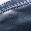 Christian Dior Trotter Canvas Shoulder Bag Navy Auth 147154-19