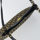 Christian Dior Trotter Canvas Shoulder Bag Navy Auth 147154-6