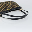 Christian Dior Trotter Canvas Shoulder Bag Navy Auth 147154-7