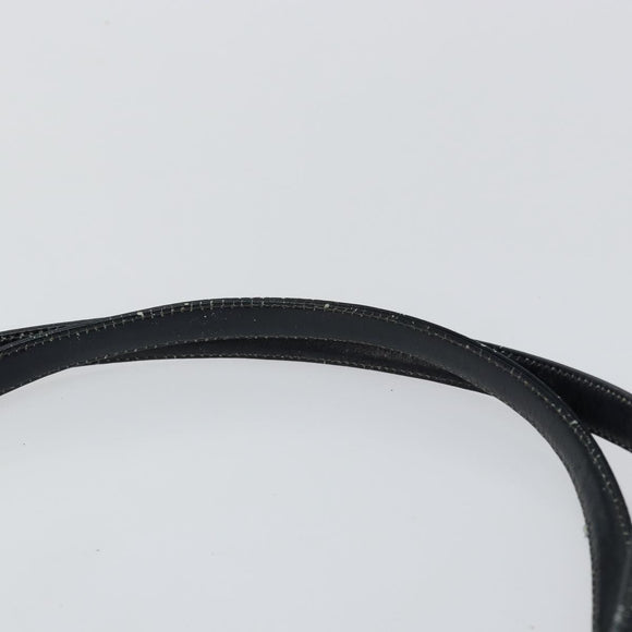 Christian Dior Trotter Canvas Shoulder Bag Navy Auth 147154