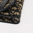 Christian Dior Trotter Canvas Chain Shoulder Bag Navy Auth 147156-9