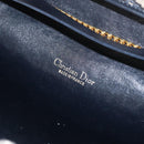 Christian Dior Trotter Canvas Chain Shoulder Bag Navy Auth 147156-11