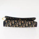 Christian Dior Trotter Canvas Chain Shoulder Bag Navy Auth 147156-5