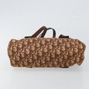 Christian Dior Trotter Canvas Hand Bag Red Auth 147157-10