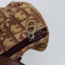 Christian Dior Trotter Canvas Hand Bag Red Auth 147157-16