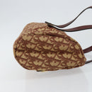 Christian Dior Trotter Canvas Hand Bag Red Auth 147157-4
