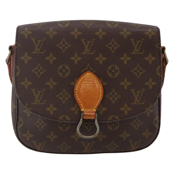LOUIS VUITTON Monogram Saint Cloud GM Shoulder Bag M51242 LV Auth 147160