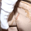 LOUIS VUITTON Monogram Trousse Patte Pression Cosmetic Pouch M47636 Auth 147161-12