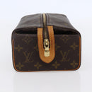 LOUIS VUITTON Monogram Trousse Patte Pression Cosmetic Pouch M47636 Auth 147161-3