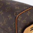 LOUIS VUITTON Monogram Trousse Patte Pression Cosmetic Pouch M47636 Auth 147161-7