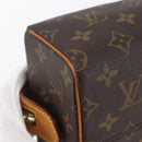 LOUIS VUITTON Monogram Trousse Patte Pression Cosmetic Pouch M47636 Auth 147161-14