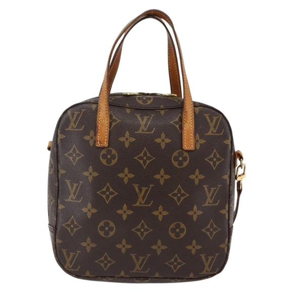 LOUIS VUITTON Monogram Spontini Hand Bag M47500 LV Auth 147162