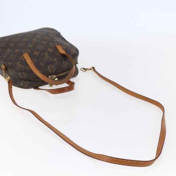 LOUIS VUITTON Monogram Spontini Hand Bag M47500 LV Auth 147162