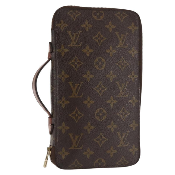 LOUIS VUITTON Monogram Poche Escapade Travel Case M60113 LV Auth 147163
