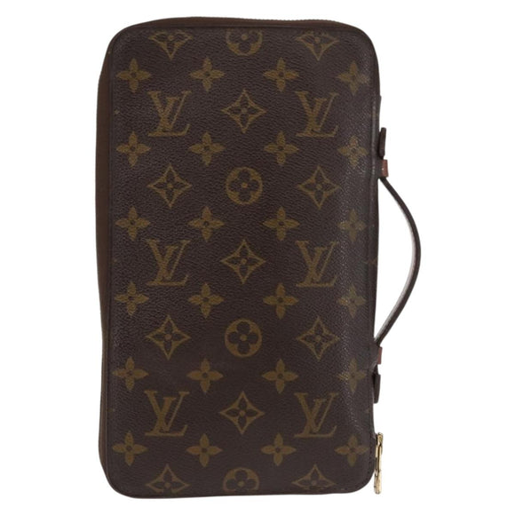 LOUIS VUITTON Monogram Poche Escapade Travel Case M60113 LV Auth 147163