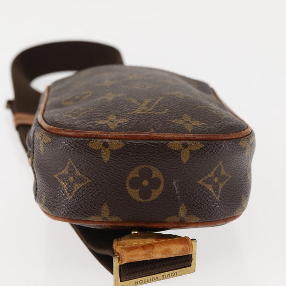 LOUIS VUITTON Monogram Pochette Gange Shoulder Bag M51870 LV Auth 147165