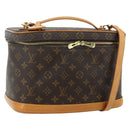 LOUIS VUITTON Monogram Nice Handtas M47280 LV Auth 147166-1