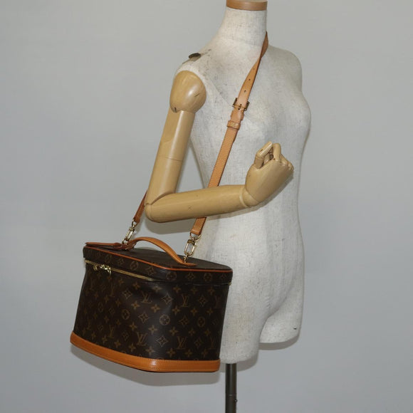 LOUIS VUITTON Monogram Nice Hand Bag M47280 LV Auth 147166