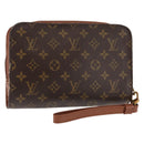 LOUIS VUITTON Monogram Orsay Clutch Bag M51790 LV Auth 147167-1