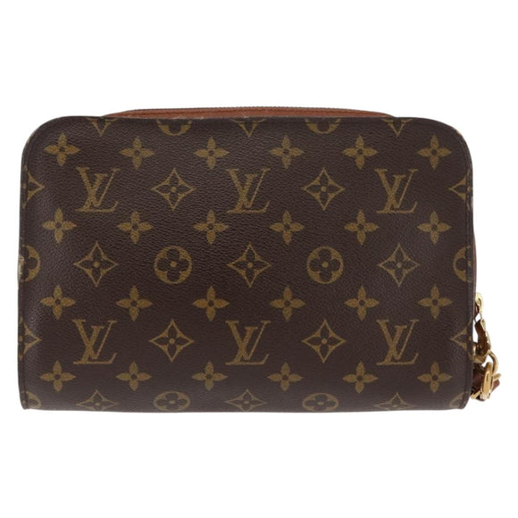 LOUIS VUITTON Monogram Orsay Clutch Bag M51790 LV Auth 147167