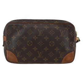LOUIS VUITTON Monogram Marly Dragonne GM Clutch Bag M51825 LV Auth 147168 - 0