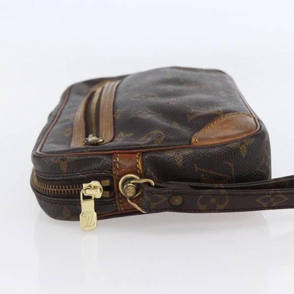 LOUIS VUITTON Monogram Marly Dragonne GM Clutch Bag M51825 LV Auth 147168