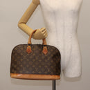 LOUIS VUITTON Monogram Alma Hand Bag M51130 LV Auth 147174-22