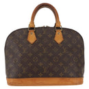 LOUIS VUITTON Monogram Alma Hand Bag M51130 LV Auth 147176-13