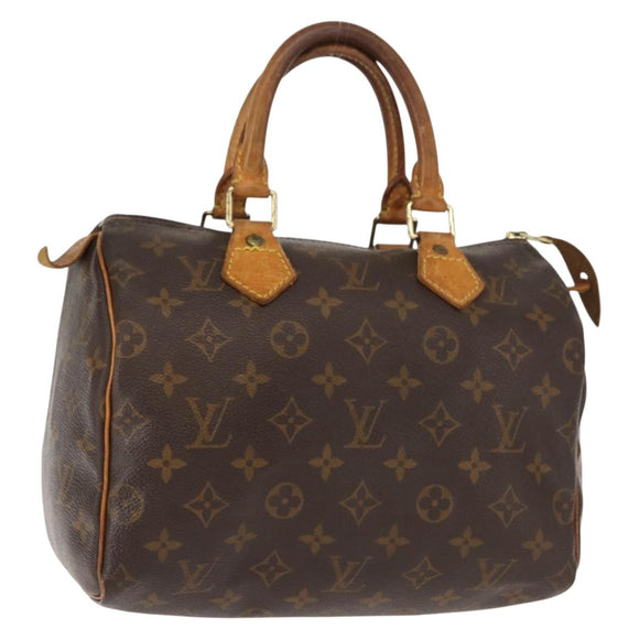 LOUIS VUITTON Monogram Speedy 25 Hand Bag M41528 LV Auth 147177