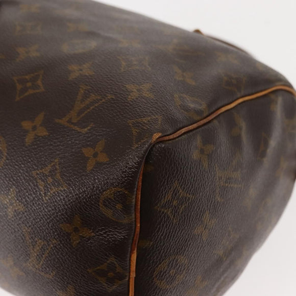 LOUIS VUITTON Monogram Speedy 25 Hand Bag M41528 LV Auth 147177