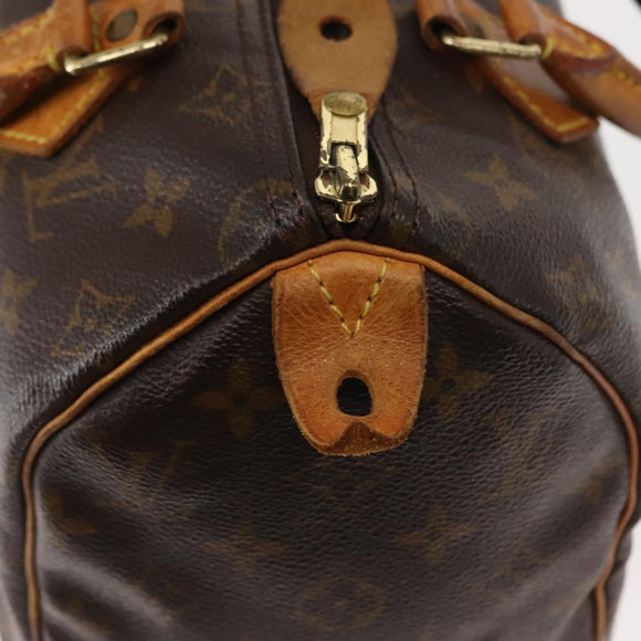 LOUIS VUITTON Monogram Speedy 25 Hand Bag M41528 LV Auth 147177