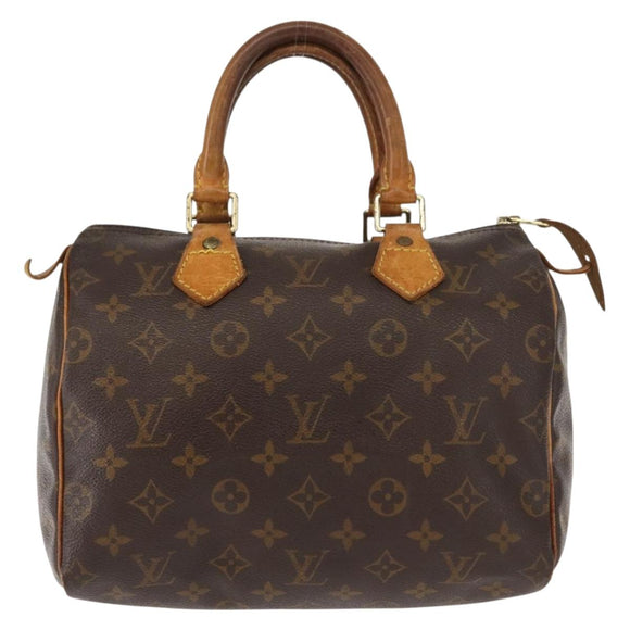 LOUIS VUITTON Monogram Speedy 25 Hand Bag M41528 LV Auth 147177