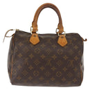 LOUIS VUITTON Monogram Speedy 25 Hand Bag M41528 LV Auth 147177-2