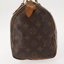 LOUIS VUITTON Monogram Speedy 25 Hand Bag M41528 LV Auth 147177-4