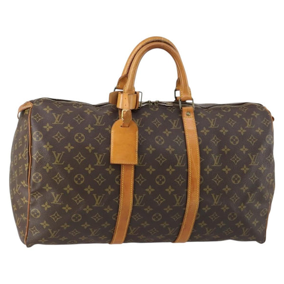 LOUIS VUITTON Monogram Keepall 50 Boston Bag M41426 LV Auth 147180