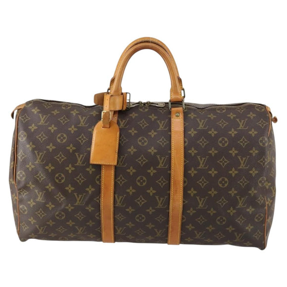 LOUIS VUITTON Monogram Keepall 50 Boston Bag M41426 LV Auth 147180