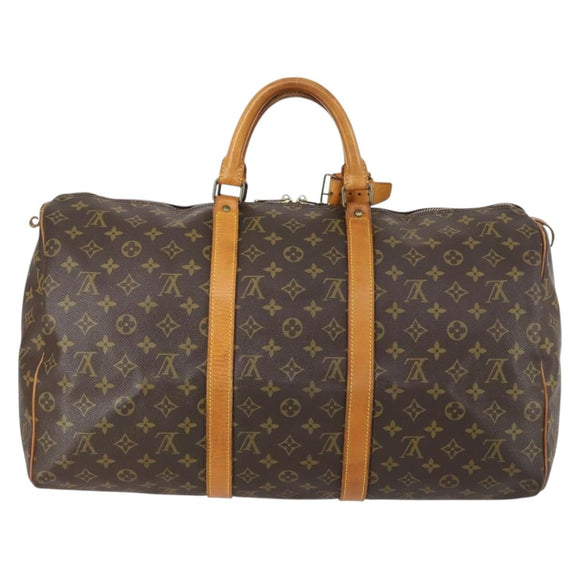 LOUIS VUITTON Monogram Keepall 50 Boston Bag M41426 LV Auth 147180