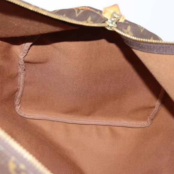 LOUIS VUITTON Monogram Keepall 55 Boston Bag M41424 LV Auth 147182
