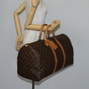 LOUIS VUITTON Monogram Keepall 55 Boston Bag M41424 LV Auth 147182-22