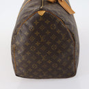 LOUIS VUITTON Monogram Keepall 55 Boston Bag M41424 LV Auth 147182-4